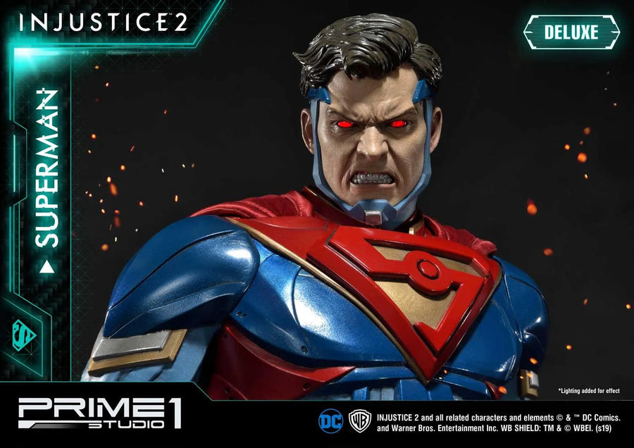 Superman (Deluxe Version) Injustice 2 – Prime1Studio – ActionFigure Brasil