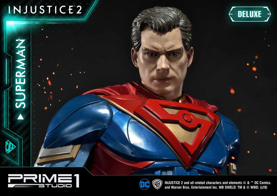 Superman (Deluxe Version) Injustice 2 – Prime1Studio – ActionFigure Brasil