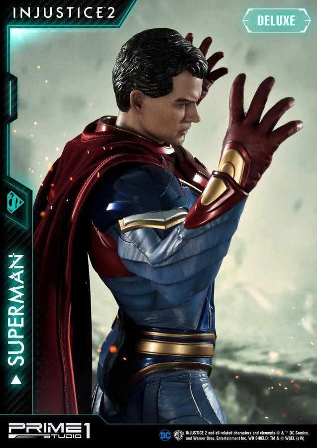 Superman (Deluxe Version) Injustice 2 – Prime1Studio – ActionFigure Brasil