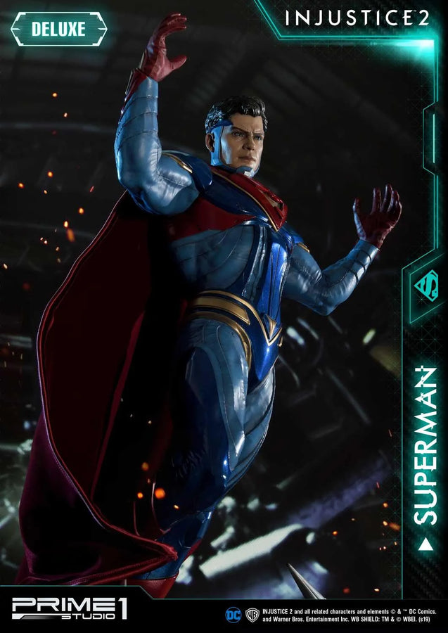 Superman (Deluxe Version) Injustice 2 – Prime1Studio – ActionFigure Brasil