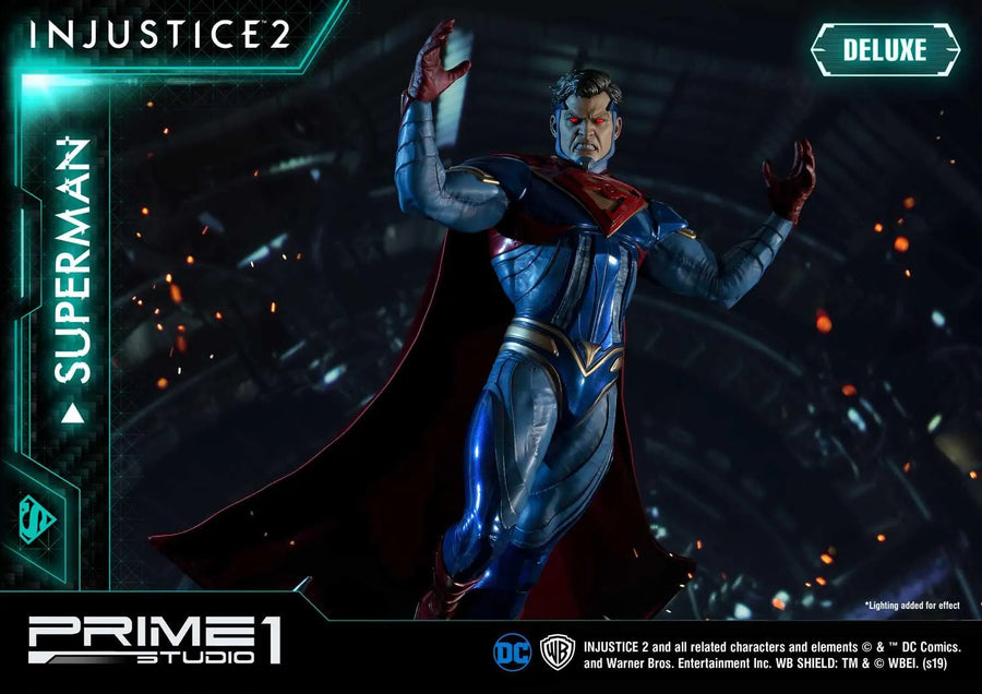 Superman (Deluxe Version) Injustice 2 – Prime1Studio – ActionFigure Brasil