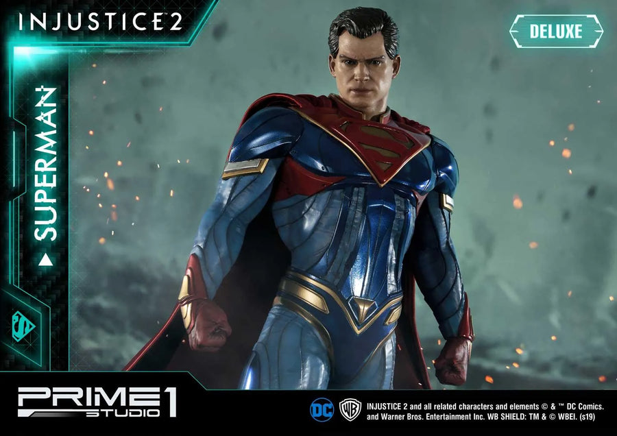 Superman (Deluxe Version) Injustice 2 – Prime1Studio – ActionFigure Brasil