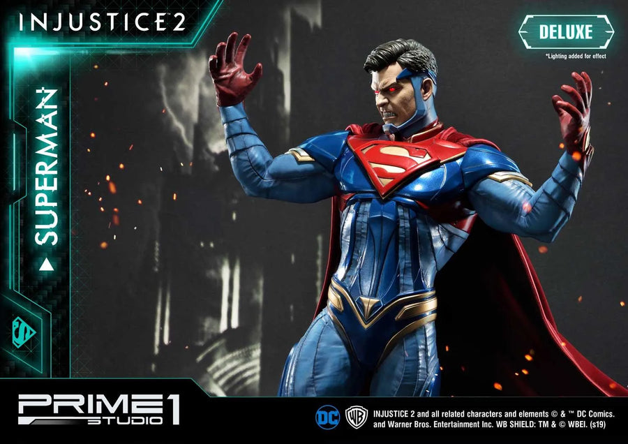 Superman (Deluxe Version) Injustice 2 – Prime1Studio – ActionFigure Brasil