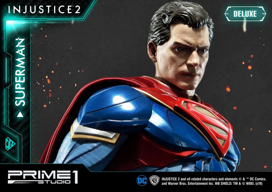 Superman (Deluxe Version) Injustice 2 – Prime1Studio – ActionFigure Brasil