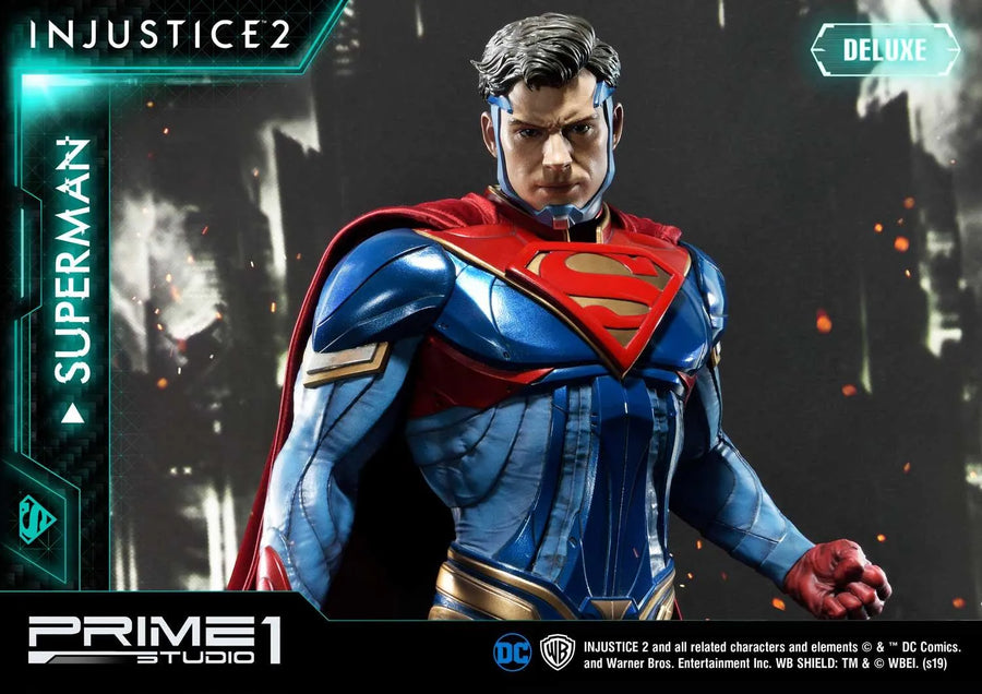 Superman (Deluxe Version) Injustice 2 – Prime1Studio – ActionFigure Brasil