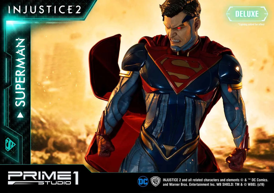 Superman (Deluxe Version) Injustice 2 – Prime1Studio – ActionFigure Brasil