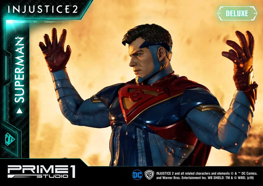 Superman (Deluxe Version) Injustice 2 – Prime1Studio – ActionFigure Brasil