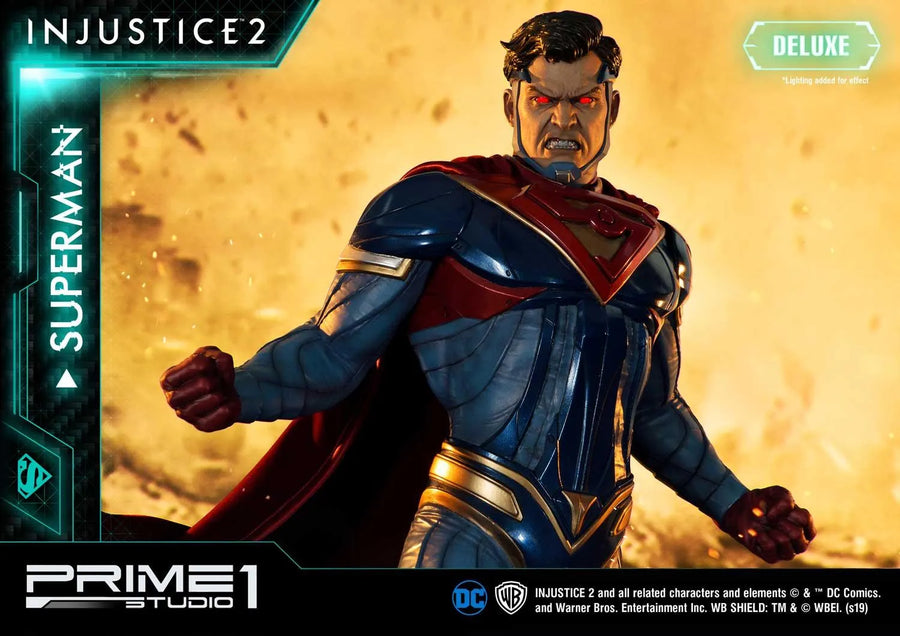 Superman (Deluxe Version) Injustice 2 – Prime1Studio – ActionFigure Brasil