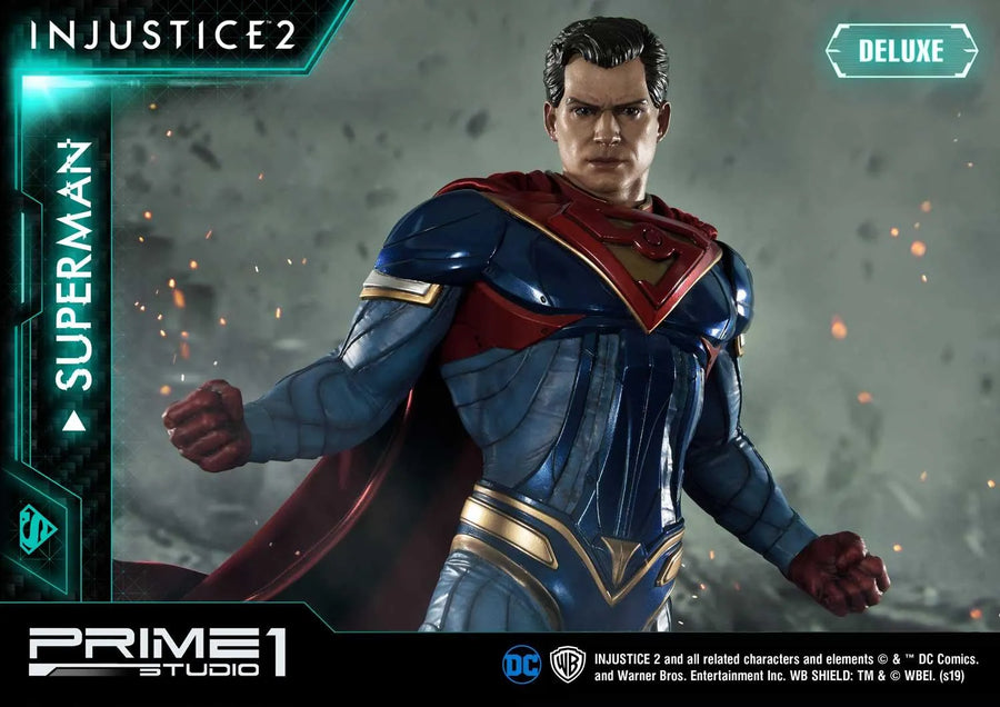 Superman (Deluxe Version) Injustice 2 – Prime1Studio – ActionFigure Brasil