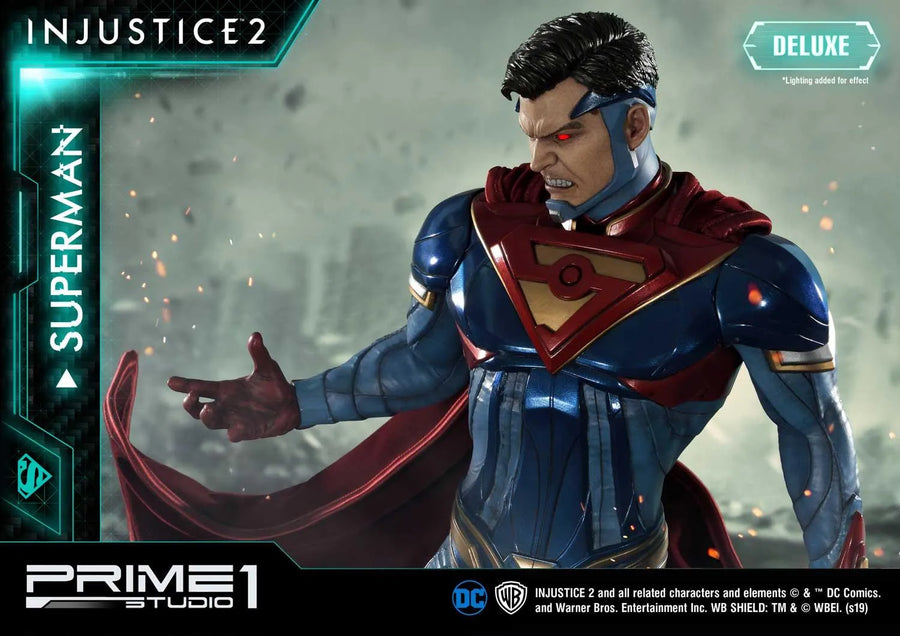 Superman (Deluxe Version) Injustice 2 – Prime1Studio – ActionFigure Brasil