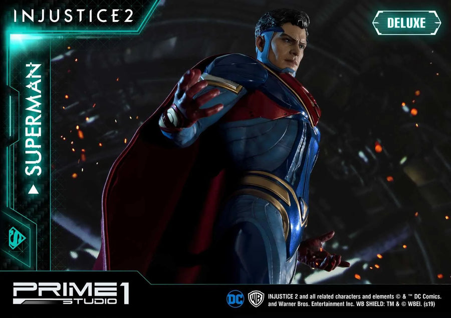 Superman (Deluxe Version) Injustice 2 – Prime1Studio – ActionFigure Brasil