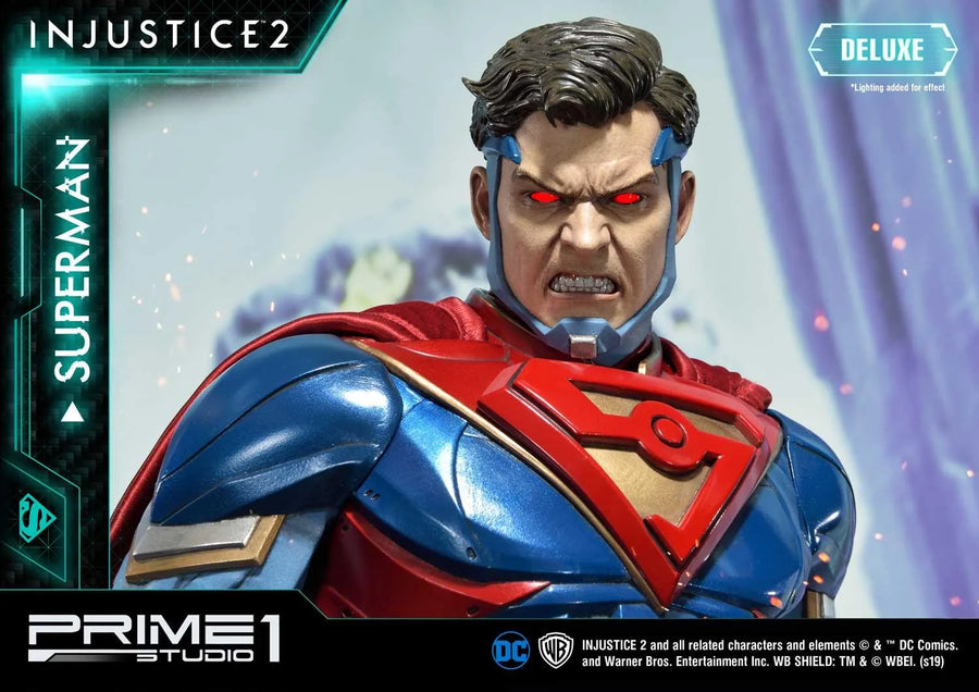 Superman (Deluxe Version) Injustice 2 – Prime1Studio – ActionFigure Brasil