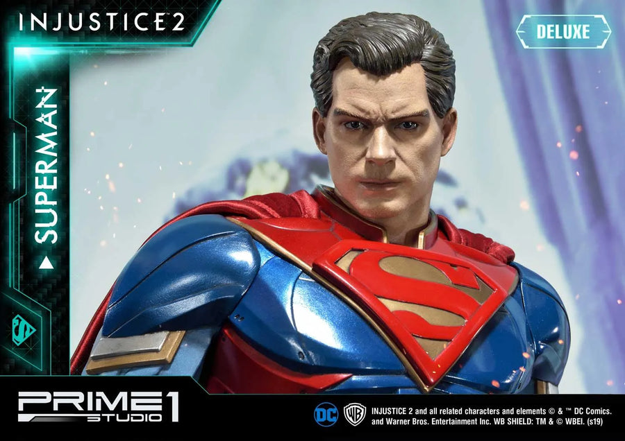 Superman (Deluxe Version) Injustice 2 – Prime1Studio – ActionFigure Brasil