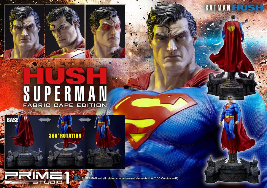 Superman (Fabric Cape Edition) Batman: Hush (Comics) – Prime1Studio – ActionFigure Brasil