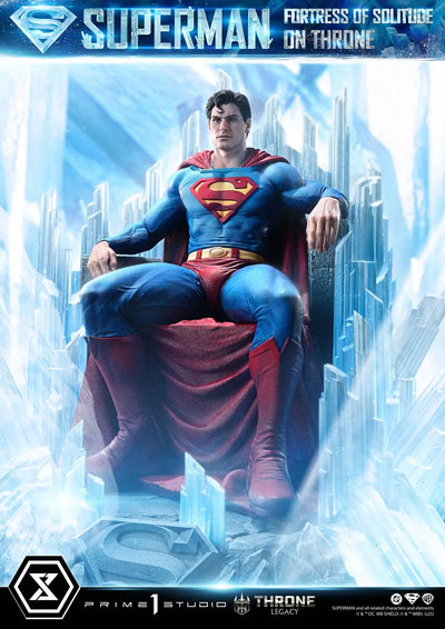 Superman Fortress of Solitude on Throne (Regular Version) Superman (Comics) – Prime1Studio – ActionFigure Brasil