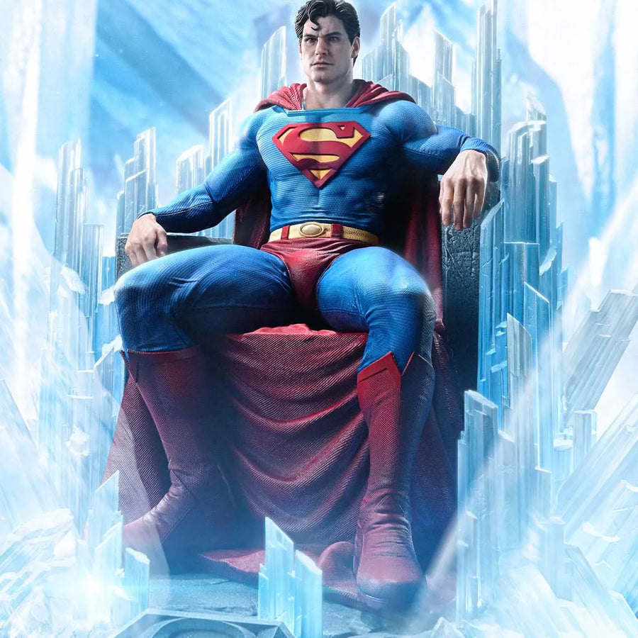 Superman Fortress of Solitude on Throne (Regular Version) Superman (Comics) – Prime1Studio – ActionFigure Brasil