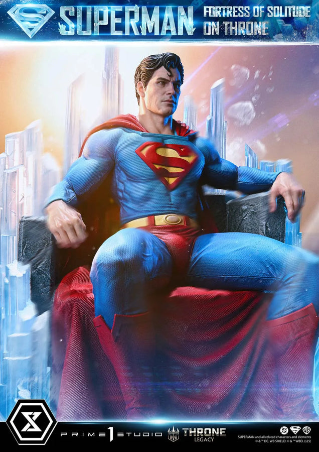 Superman Fortress of Solitude on Throne (Regular Version) Superman (Comics) – Prime1Studio – ActionFigure Brasil