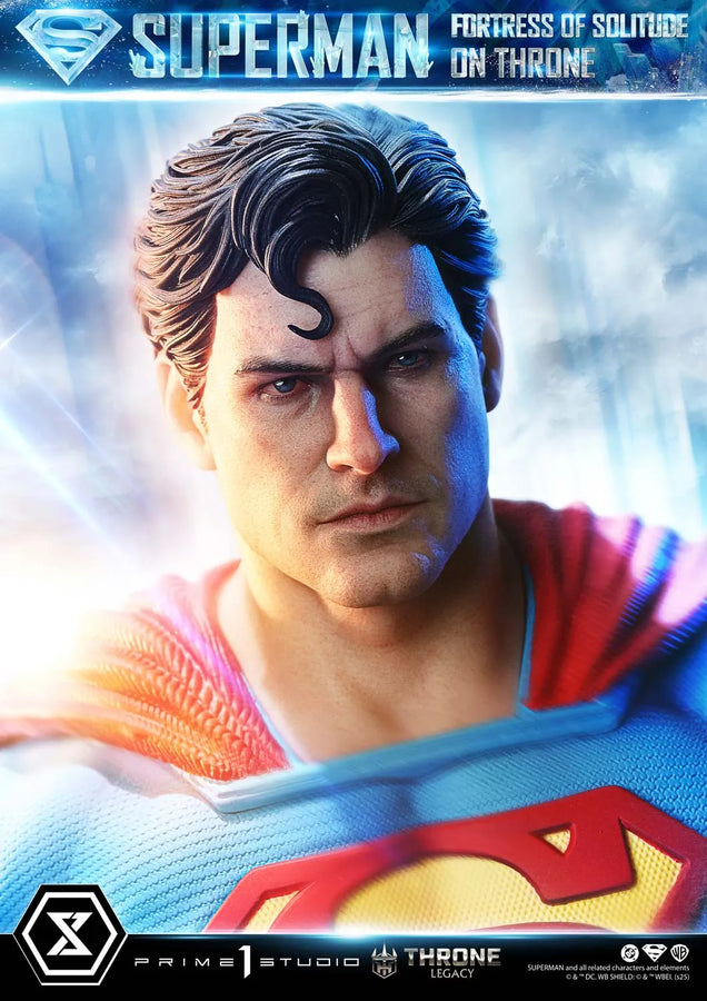 Superman Fortress of Solitude on Throne (Regular Version) Superman (Comics) – Prime1Studio – ActionFigure Brasil