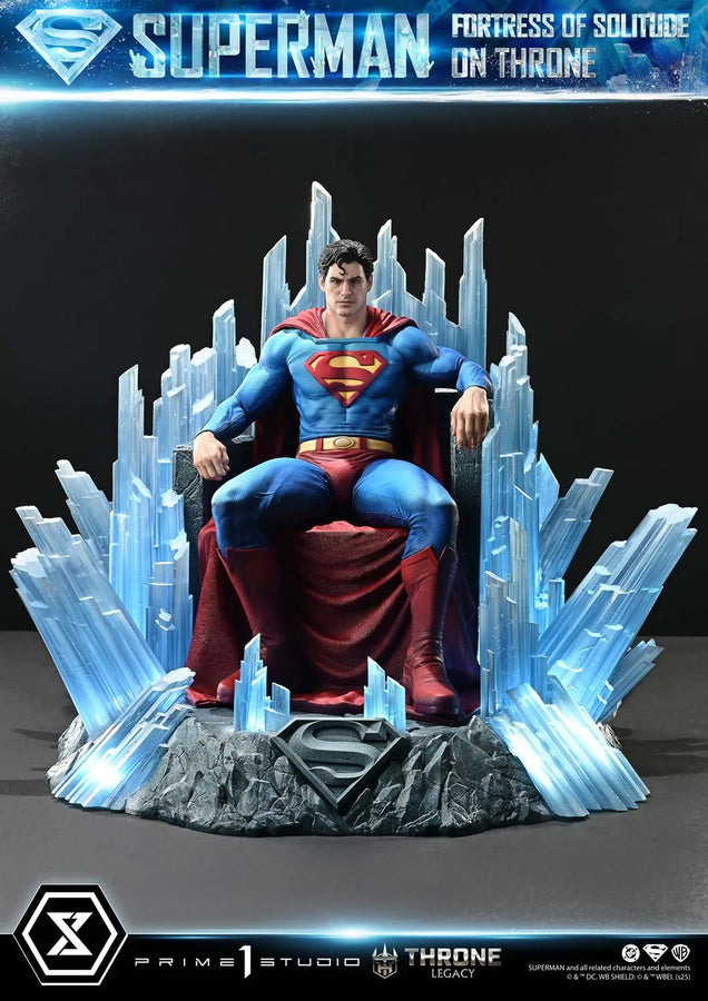 Superman Fortress of Solitude on Throne (Regular Version) Superman (Comics) – Prime1Studio – ActionFigure Brasil