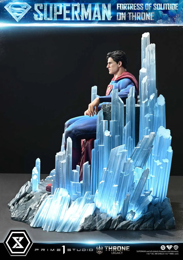 Superman Fortress of Solitude on Throne (Regular Version) Superman (Comics) – Prime1Studio – ActionFigure Brasil
