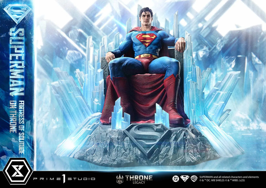 Superman Fortress of Solitude on Throne (Regular Version) Superman (Comics) – Prime1Studio – ActionFigure Brasil