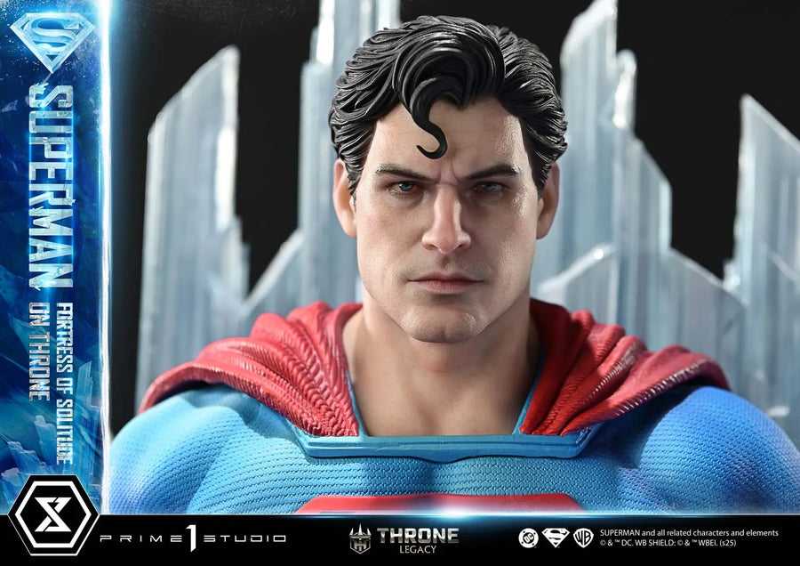 Superman Fortress of Solitude on Throne (Regular Version) Superman (Comics) – Prime1Studio – ActionFigure Brasil