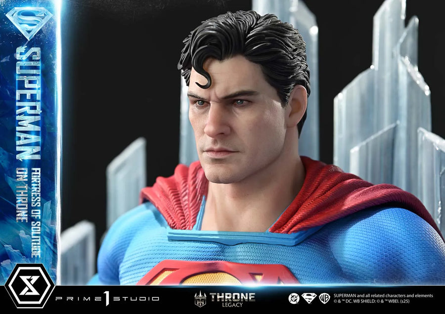 Superman Fortress of Solitude on Throne (Regular Version) Superman (Comics) – Prime1Studio – ActionFigure Brasil