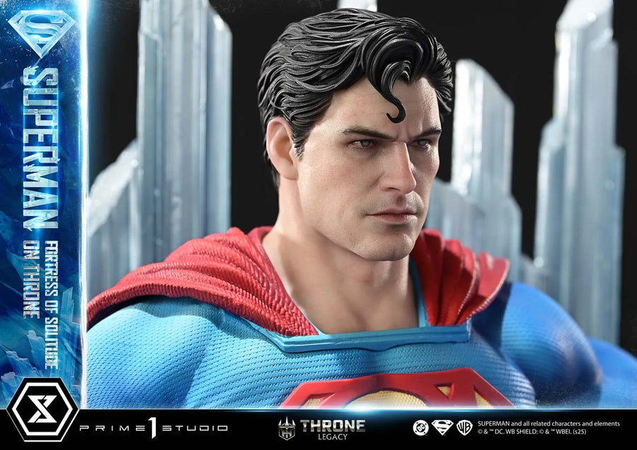 Superman Fortress of Solitude on Throne (Regular Version) Superman (Comics) – Prime1Studio – ActionFigure Brasil