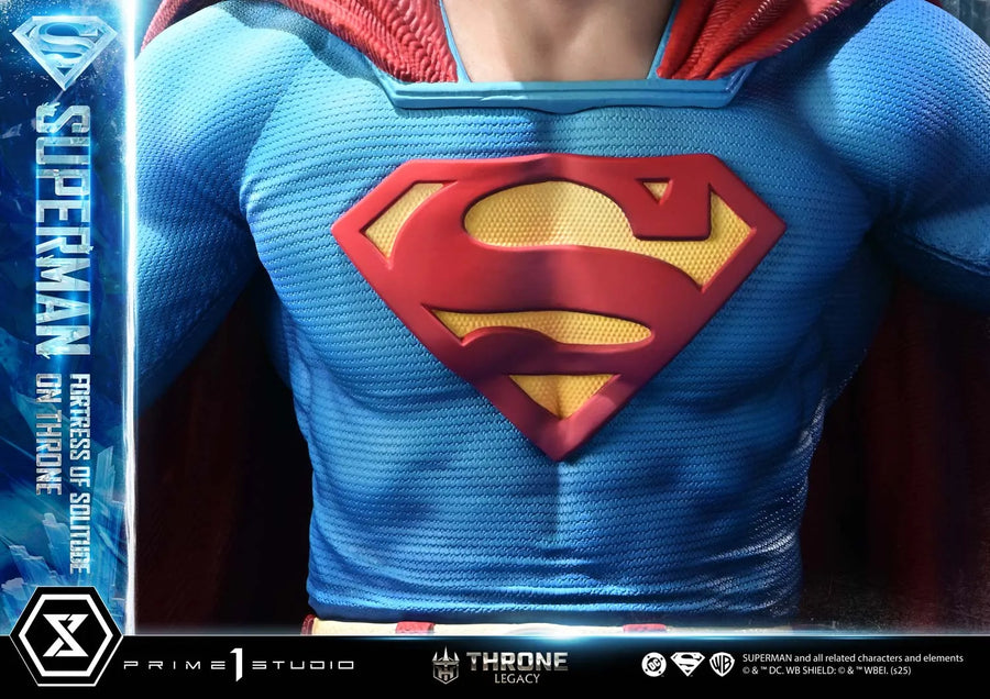 Superman Fortress of Solitude on Throne (Regular Version) Superman (Comics) – Prime1Studio – ActionFigure Brasil