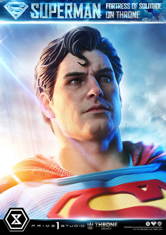Superman Fortress of Solitude on Throne (Regular Version) Superman (Comics) – Prime1Studio – ActionFigure Brasil