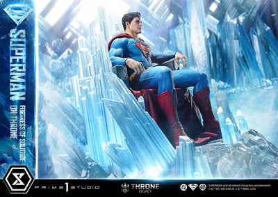 Superman Fortress of Solitude on Throne (Regular Version) Superman (Comics) – Prime1Studio – ActionFigure Brasil