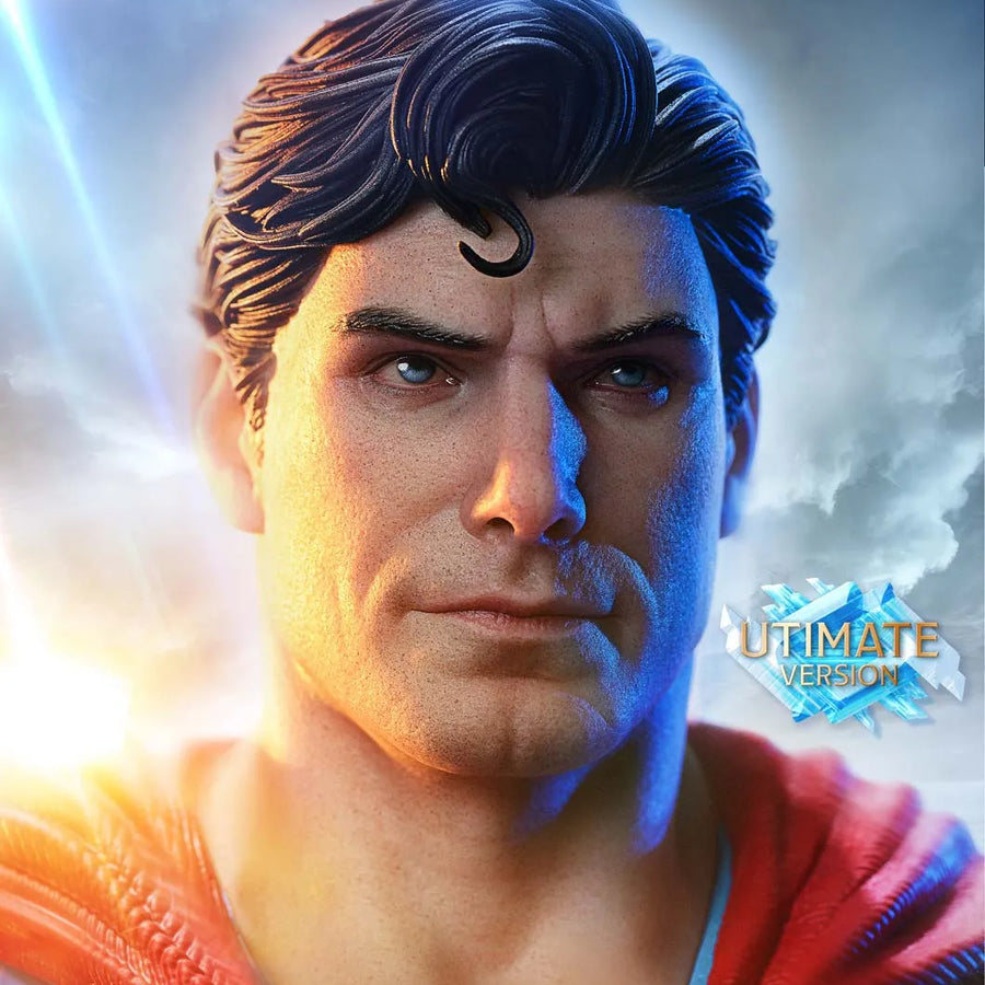 Superman Fortress of Solitude on Throne (Ultimate Bonus Version) Superman (Comics) – Prime1Studio – ActionFigure Brasil