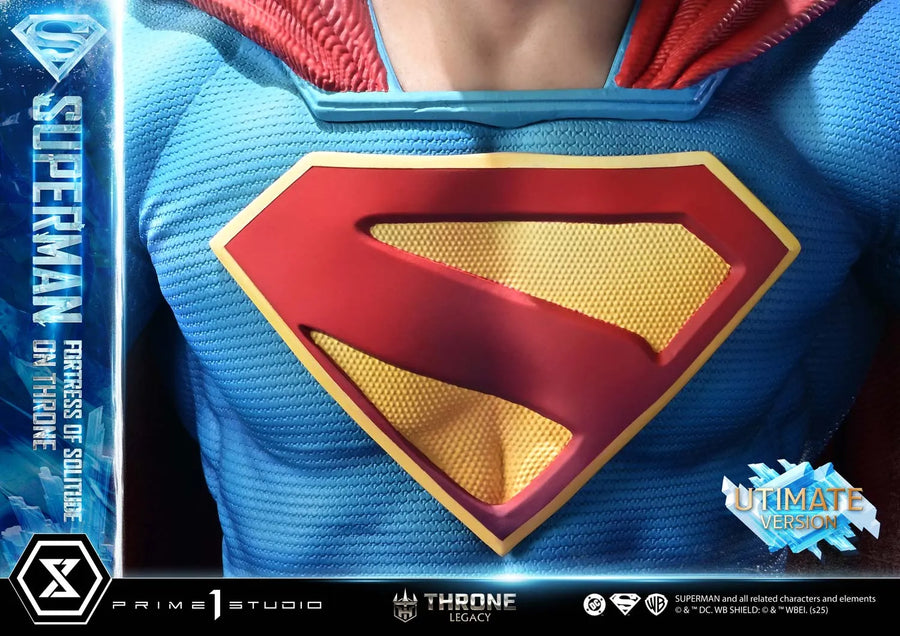 Superman Fortress of Solitude on Throne (Ultimate Bonus Version) Superman (Comics) – Prime1Studio – ActionFigure Brasil