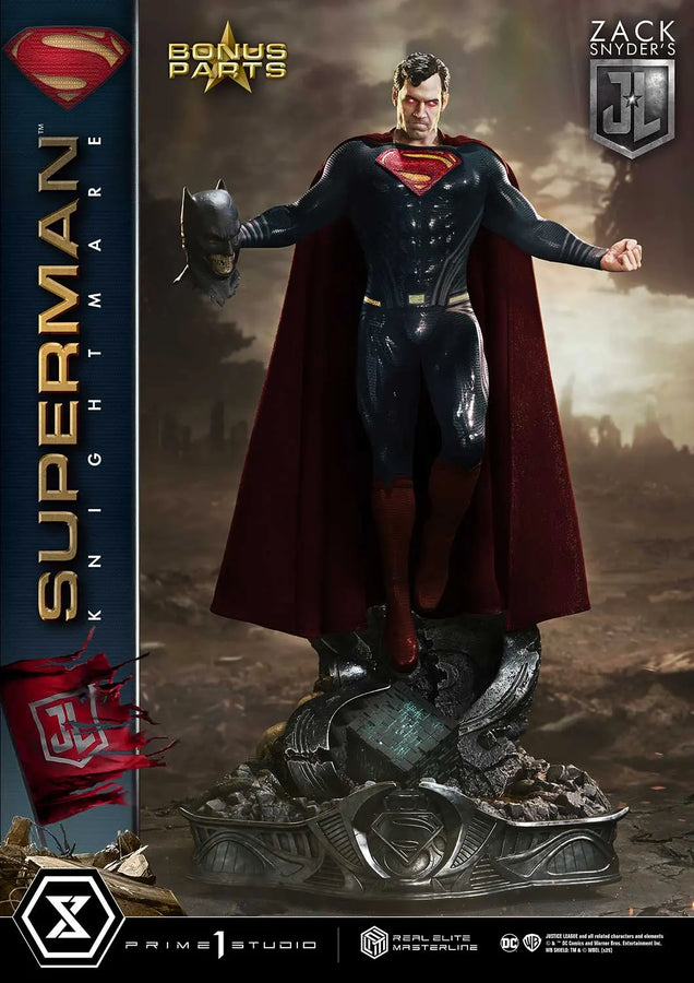 Superman (Knightmare DX Bonus) Justice League (Film) – Prime1Studio – ActionFigure Brasil