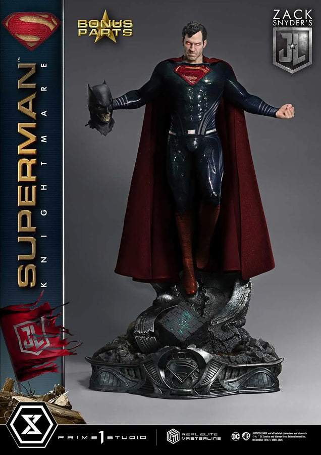Superman (Knightmare DX Bonus) Justice League (Film) – Prime1Studio – ActionFigure Brasil