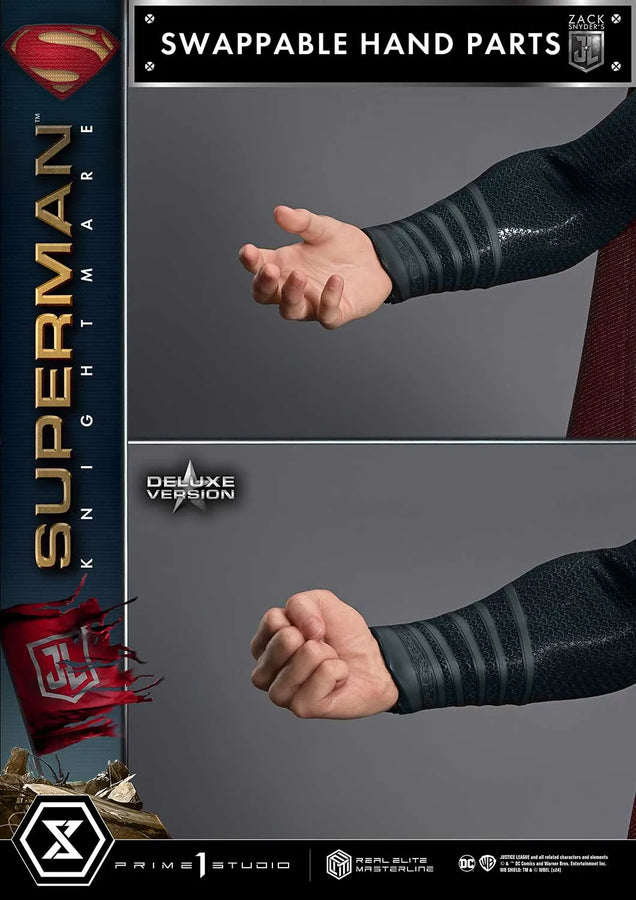 Superman (Knightmare DX Bonus) Justice League (Film) – Prime1Studio – ActionFigure Brasil