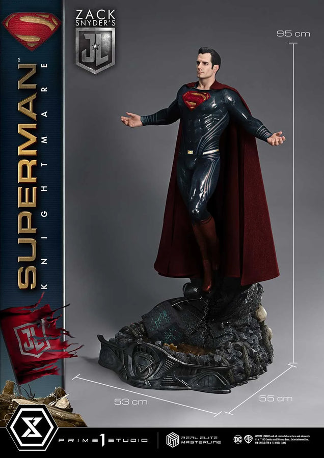 Superman (Knightmare DX Bonus) Justice League (Film) – Prime1Studio – ActionFigure Brasil