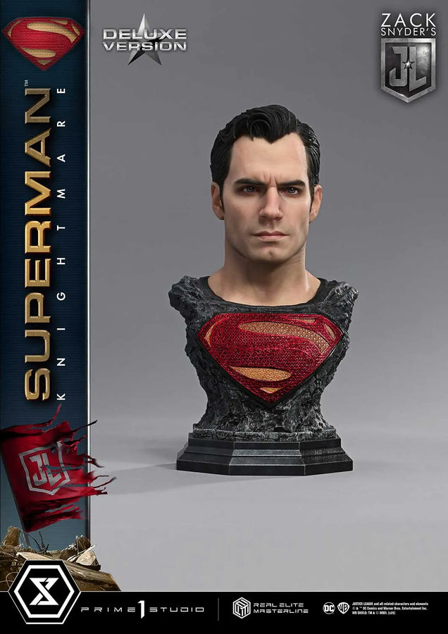 Superman (Knightmare DX Bonus) Justice League (Film) – Prime1Studio – ActionFigure Brasil
