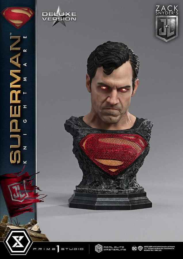 Superman (Knightmare DX Bonus) Justice League (Film) – Prime1Studio – ActionFigure Brasil