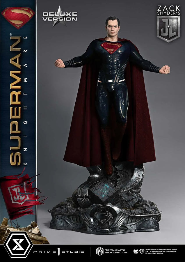 Superman (Knightmare DX Bonus) Justice League (Film) – Prime1Studio – ActionFigure Brasil