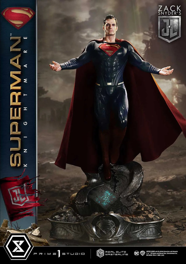 Superman (Knightmare Regular) Justice League (Film) – Prime1Studio – ActionFigure Brasil