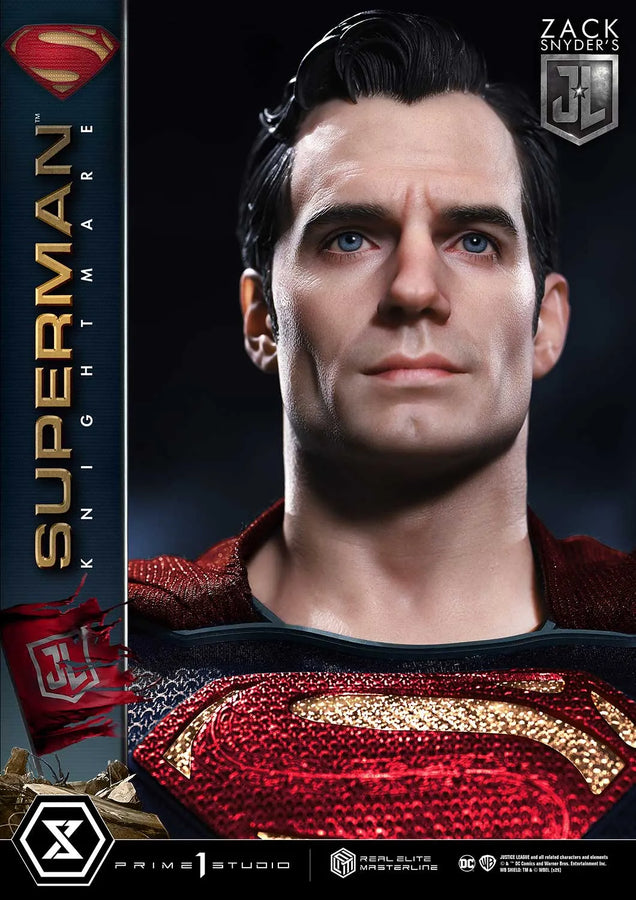 Superman (Knightmare Regular) Justice League (Film) – Prime1Studio – ActionFigure Brasil