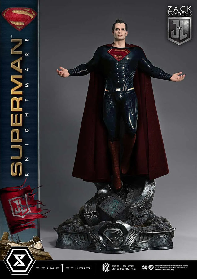 Superman (Knightmare Regular) Justice League (Film) – Prime1Studio – ActionFigure Brasil
