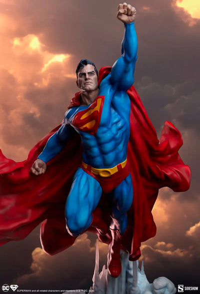 Superman - LIMITED EDITION: 1000 – Sideshow Collectibles – ActionFigure Brasil — embalagem