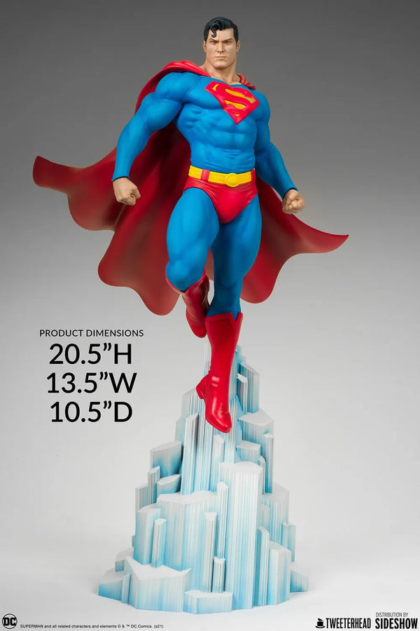 Superman - LIMITED EDITION: 2500 – Tweeterhead – ActionFigure Brasil