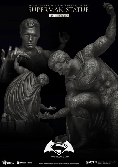 Superman - LIMITED EDITION: 3000 – Beast Kingdom – ActionFigure Brasil — embalagem