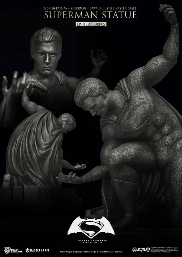 Superman - LIMITED EDITION: 3000 – Beast Kingdom – ActionFigure Brasil