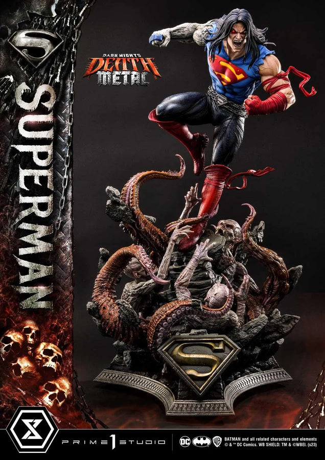 Superman (Regular Version) Dark Nights: Death Metal (Comics) – Prime1Studio – ActionFigure Brasil