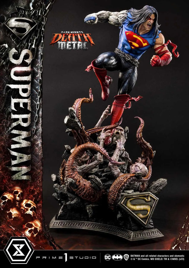 Superman (Regular Version) Dark Nights: Death Metal (Comics) – Prime1Studio – ActionFigure Brasil