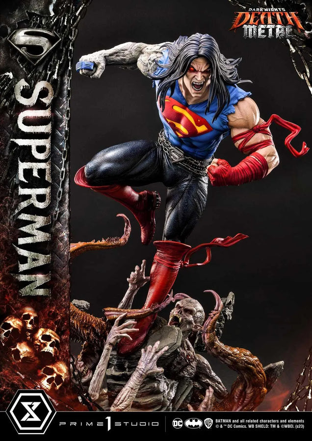 Superman (Regular Version) Dark Nights: Death Metal (Comics) – Prime1Studio – ActionFigure Brasil